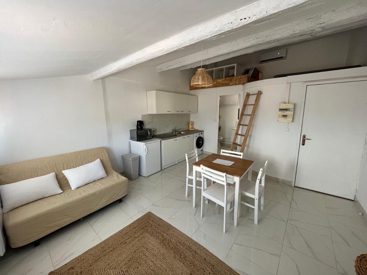Studio Centre Ville Les Arcs Avec Vue Sur Massif Des Maures Exterior foto